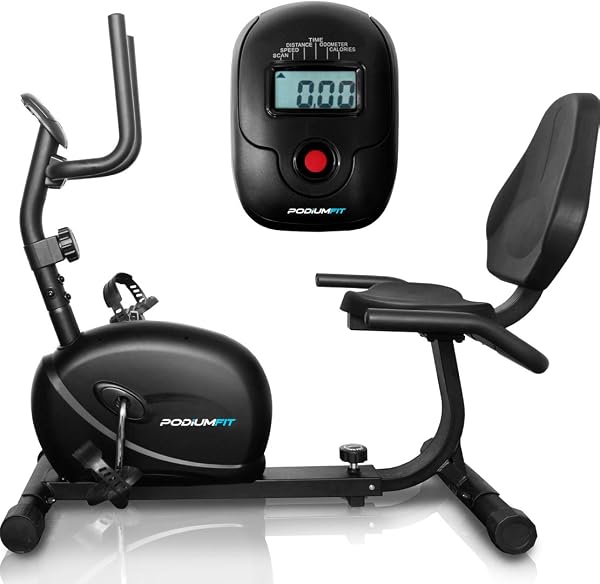 Bicicleta Ergométrica H100 Horizontal Podiumfit